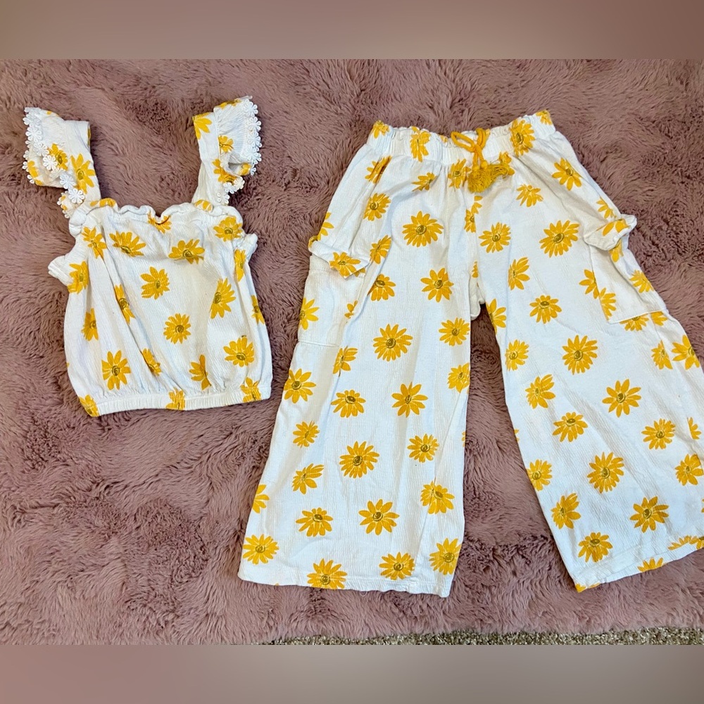 2 piece matching set girls size 5 / 6